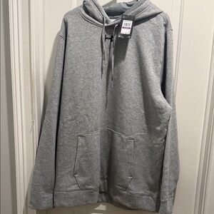 NWT Under Armour Gray Fleece Hoodie